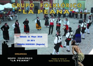 Actuación  Fiestas del Cristo Laguna Rodrigo 2016