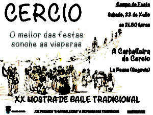 XX Mostra de Baile Tradicional A Carballeira de Cercio (Pontevedra) 22-07-2017