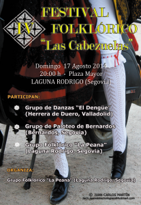 IV Festival Las Cabezuelas Laguna Rodrigo 2014